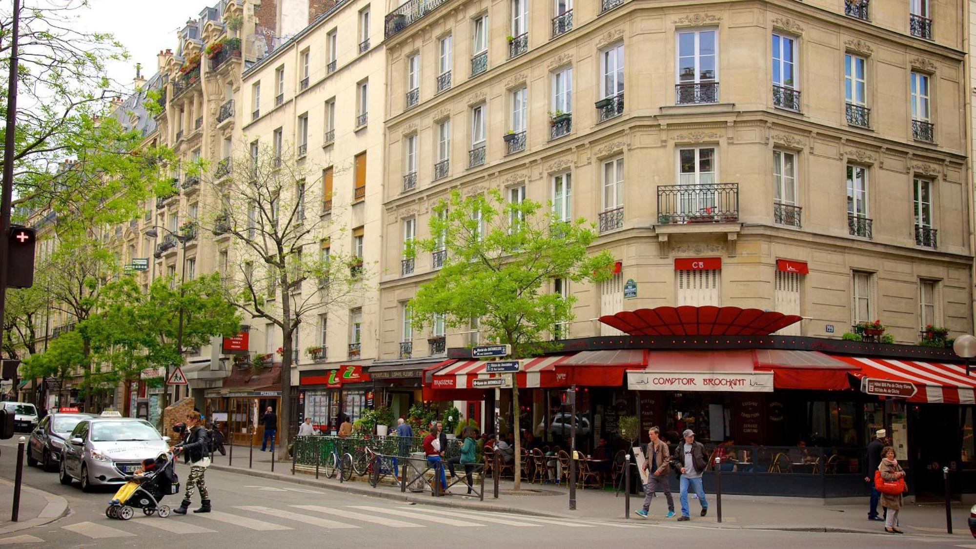 Champs Elysees Area Parijs Buitenkant foto