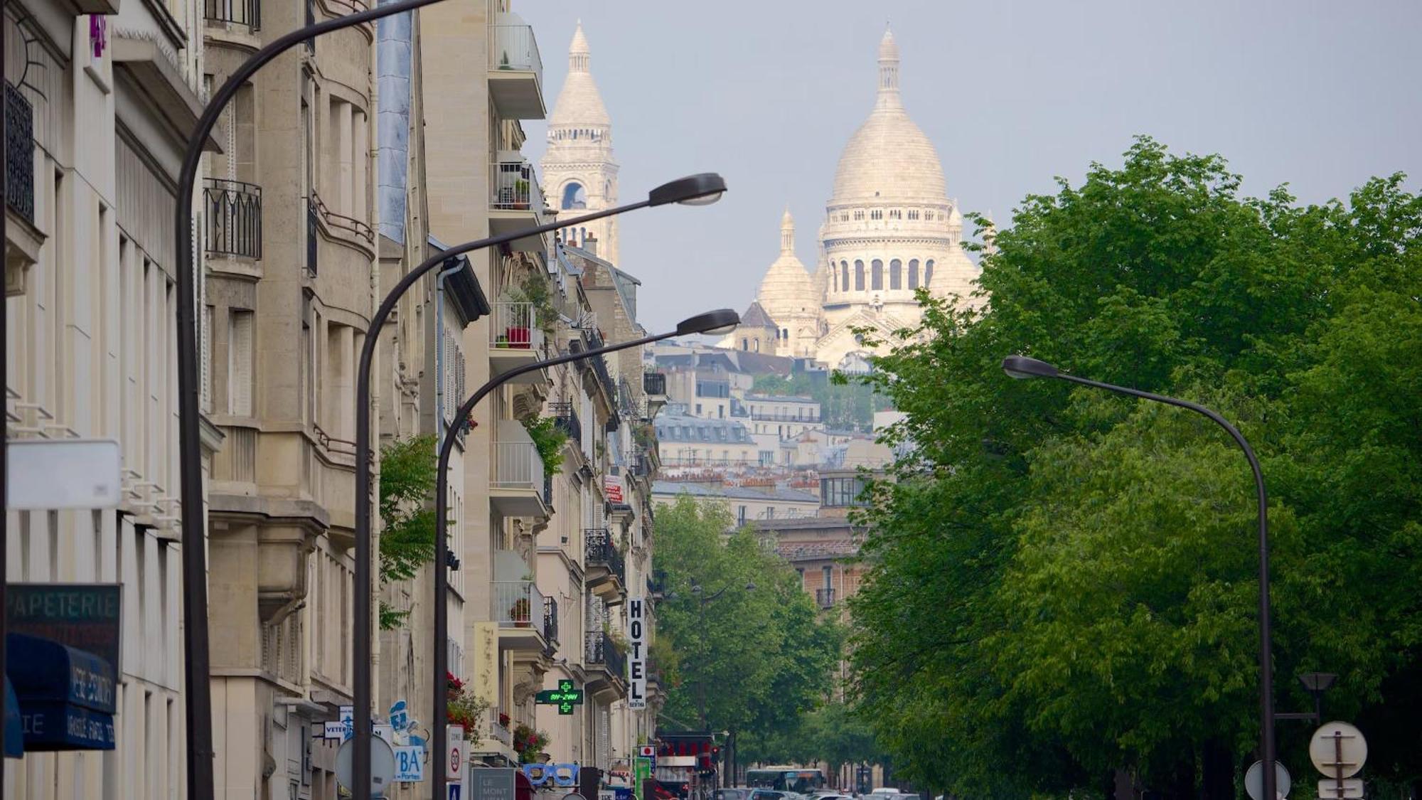 Champs Elysees Area Parijs Buitenkant foto